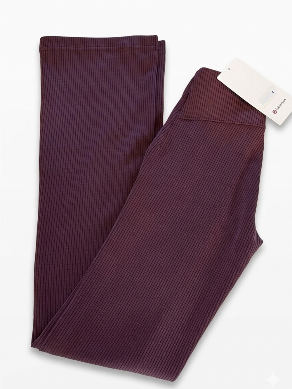 Lululemon Athletica NWT Ribbed Softstreme Flared Pant - Picture 6 of 11